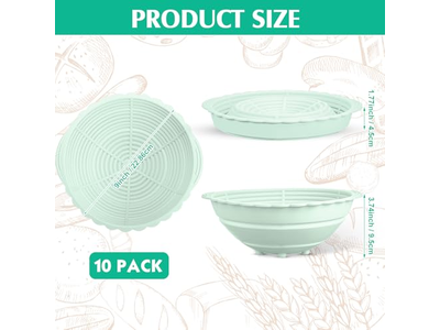 Cestas de Pan Bake Couche para Prueba, Compra Baneton, Cesta de Elevación Benneton Set de Horneado