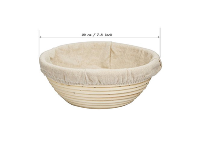 Cesta de Prueba de Pan de Caña 9 Pulgadas Raspador Lame Venta Caliente Pan con Forro