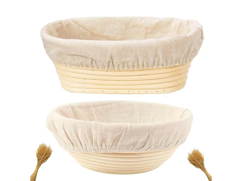 Cesta de Prueba de Pan de Ratán Fabricante de China Raspador de Masa de Bambú